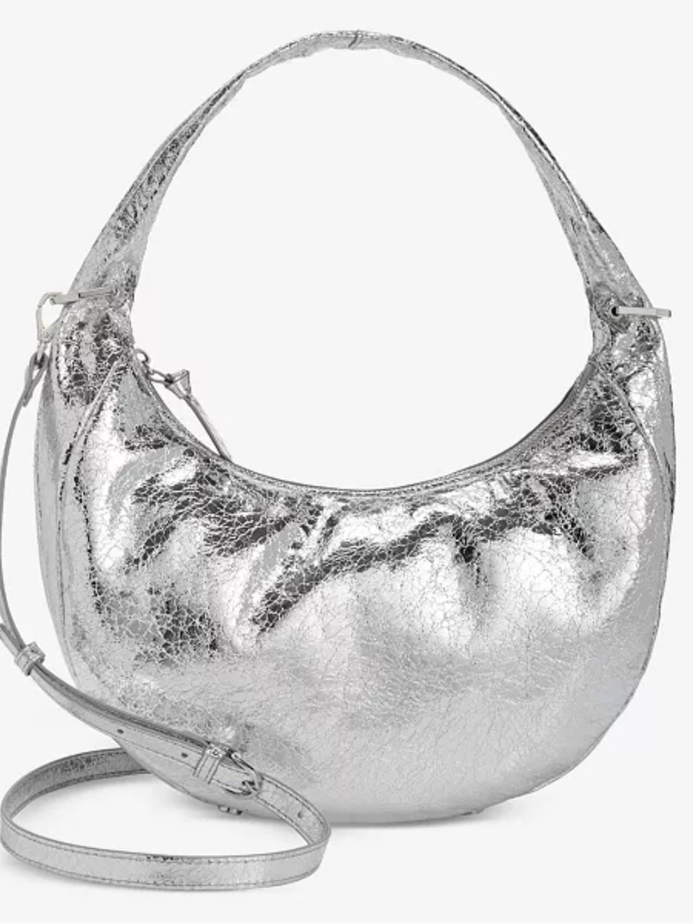 On 34th
Harlowwe Small Pebbled Hobo Bag